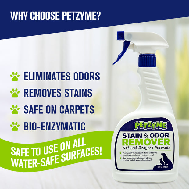 Petzyme Pet Stain & Odor Remover